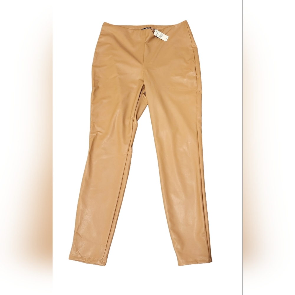 Faux Leather Pants